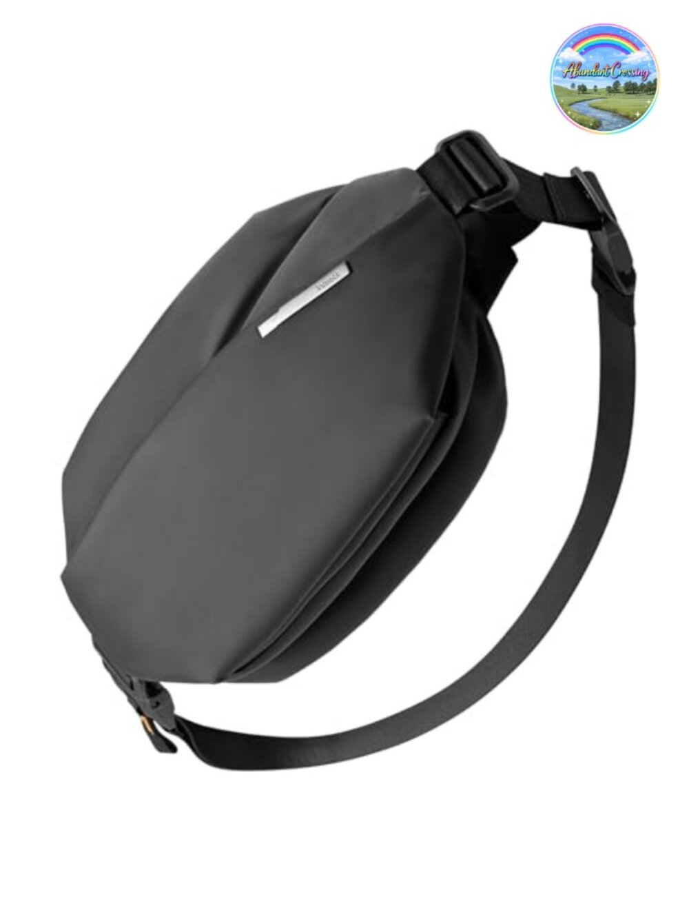 Multi-Pocket Sling Bag Crossbody Chest Pack with Adjustable Strap